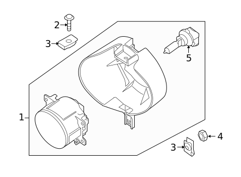 Bulbs - Chassis for 2012 Suzuki Equator #4