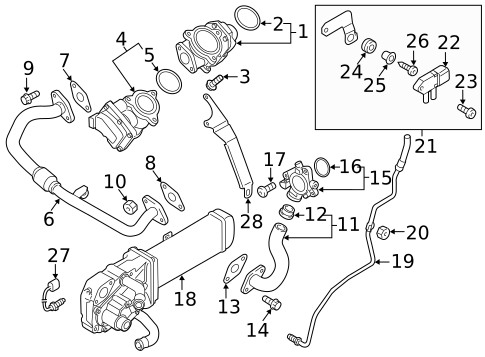Diesel Aftertreatment System for 2012 Volkswagen Jetta #1