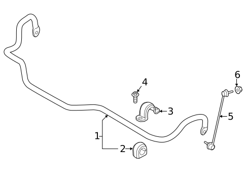 Stabilizer Bar & Components for 2021 BMW M340i xDrive #1