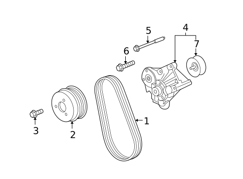 Belts & Pulleys for 2010 Land Rover Range Rover #0