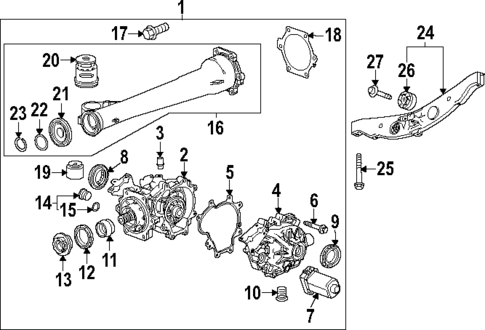 Axle & Differential for 2025 Buick Encore GX #0