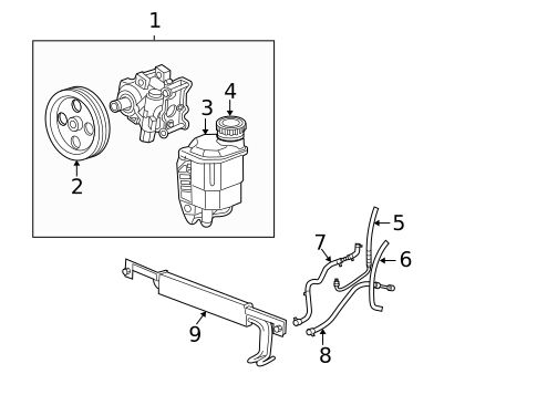 Pump & Hoses for 2007 Dodge Ram 2500 #1