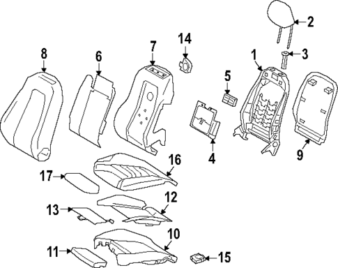 Heated Seats for 2024 Mercedes-Benz EQB 350 #0
