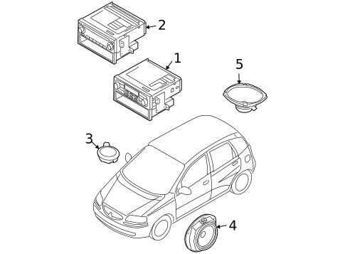 Sound System for 2007 Chevrolet Aveo5 #0
