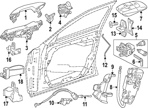 Lock & Hardware for 2025 Mercedes-Benz CLE300 #3