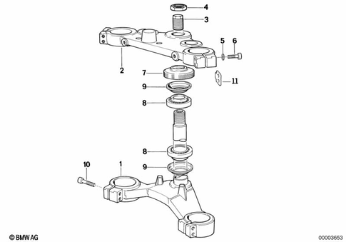 Telescopic Forks, Telelever for 1990 BMW-Motorrad K 100 RS #2