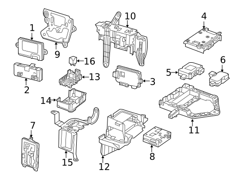 Electrical Components for 2002 Mercedes-Benz C230 #2