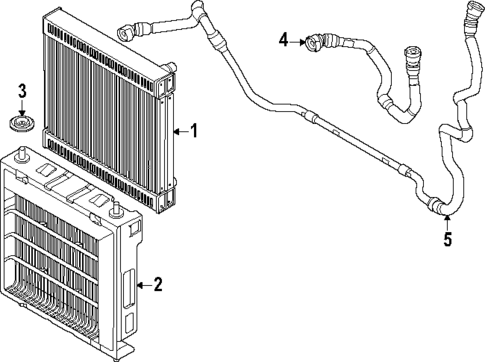 Oil Cooler for 2025 BMW X3 #0