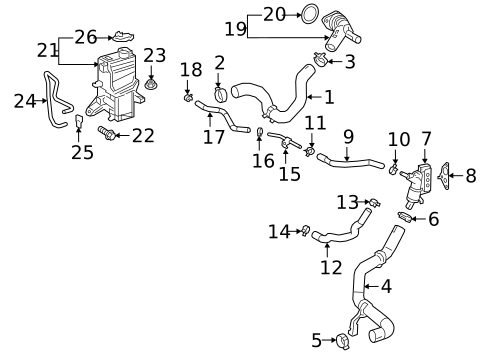 Radiator & Components for 2022 Toyota RAV4 #0