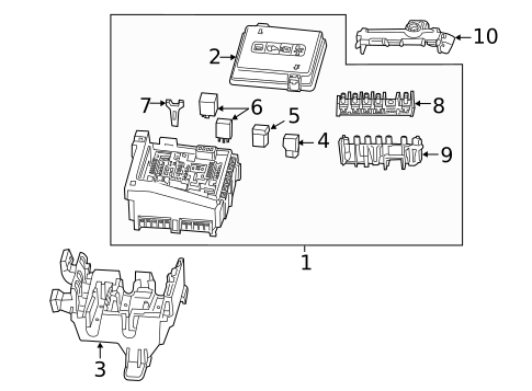 Fuse & Relay for 2018 Chevrolet Camaro #0