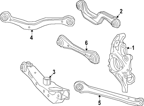 Rear Suspension for 2025 Chevrolet Blazer EV #0