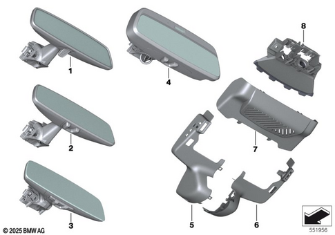 Interior Equipment, Upper for 2024 Mini Countryman SE ALL4 #2