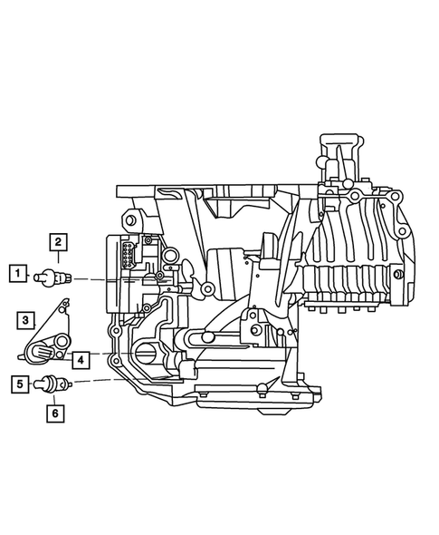 Sensors for 2005 Chrysler Town & Country #3