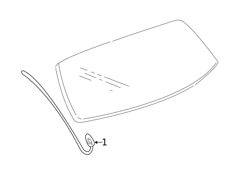 Antenna & Radio for 2000 Chevrolet Monte Carlo #0