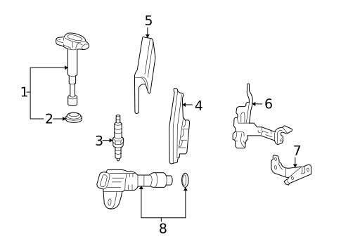 Powertrain Control for 2010 Honda CR-V #0