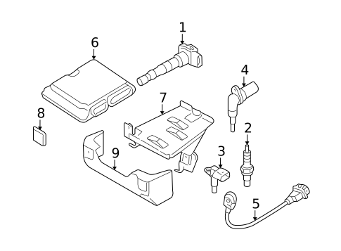 Powertrain Control for 2010 Audi A3 Quattro #0