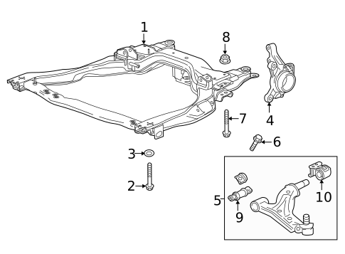 Suspension Components for 2020 Chevrolet Spark #1