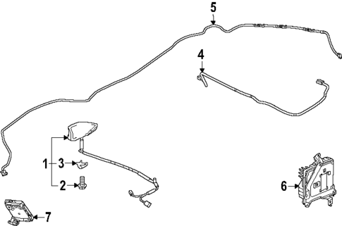 Antenna & Radio for 2025 Honda Civic #1