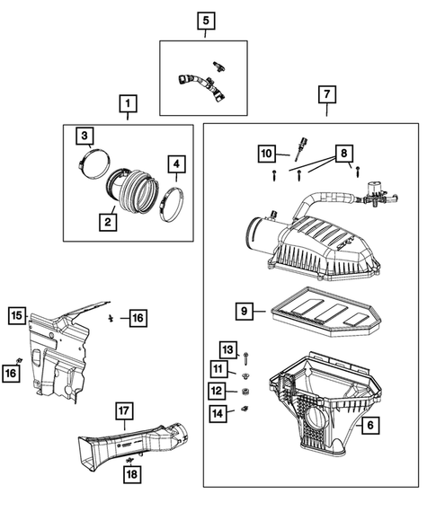 Air Cleaner for 2020 Dodge Charger #3