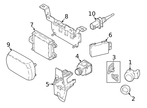 Electrical Components for 2021 BMW X3 #3