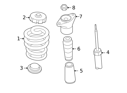Struts & Components for 2006 Audi A6 Quattro #1