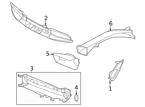 Grille & Components for 2022 Porsche Taycan #0