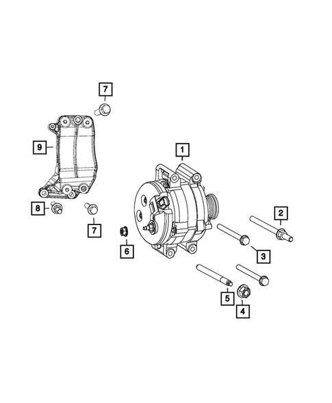 Generators / Alternators for 2012 Jeep Grand Cherokee #1