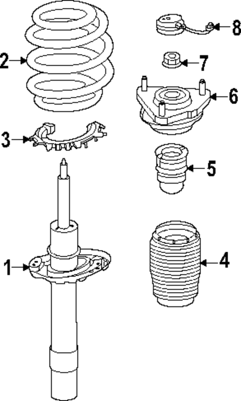 Struts & Components for 2023 Genesis Electrified GV70 #0