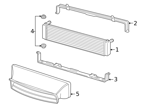 Radiator & Components for 1999 Porsche 911 #4