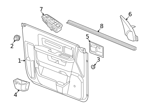 Front Door for 2013 Ram 1500 #3
