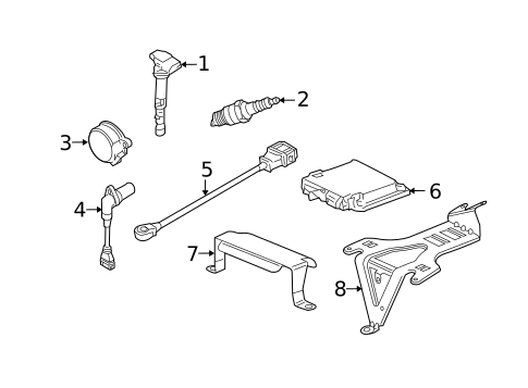 Powertrain Control for 2007 Volkswagen Touareg #0