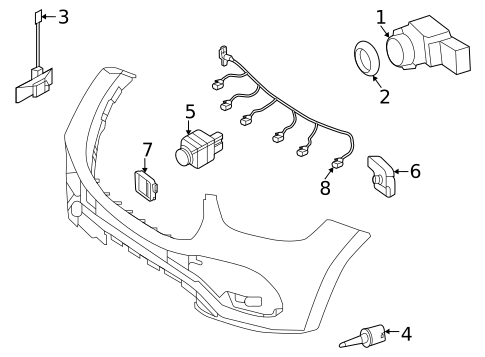 Electrical Components for 2021 Mercedes-Benz AMG GT C #6
