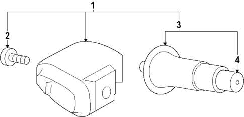 Tire Pressure Monitor Components for 2025 Subaru Forester #0
