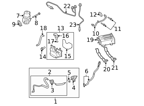Emission System for 2006 Mazda 6 #0