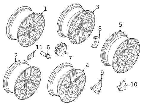 Wheels for 2023 BMW i4 #0