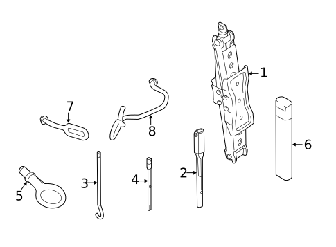 Jack & Components for 2019 Land Rover Discovery #0