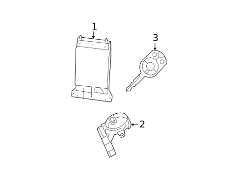 Anti-Theft Components for 2010 Mercury Milan #0