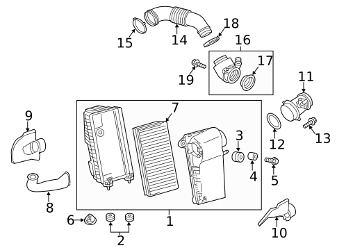 Air Intake for 2014 Porsche Cayenne #0