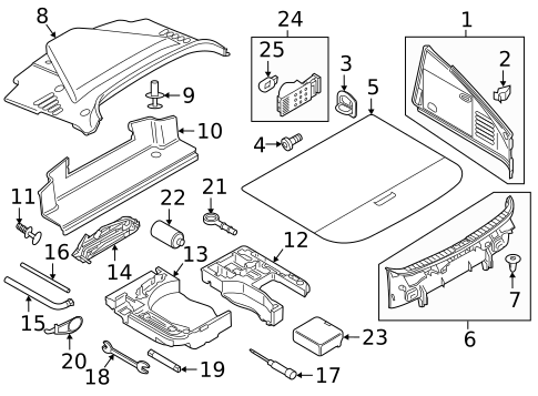 Interior Trim - Rear Body for 2025 Audi A4 allroad #3