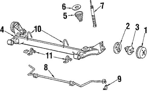 Rear Brakes for 1986 Buick Skyhawk #0