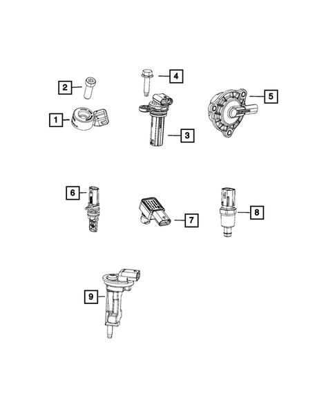 Sensors for 2022 Jeep Cherokee #0