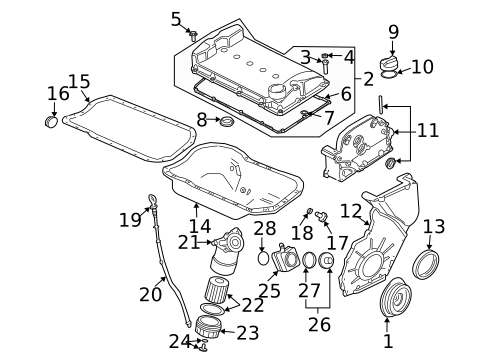 Engine Parts for 2005 Volkswagen Golf #0