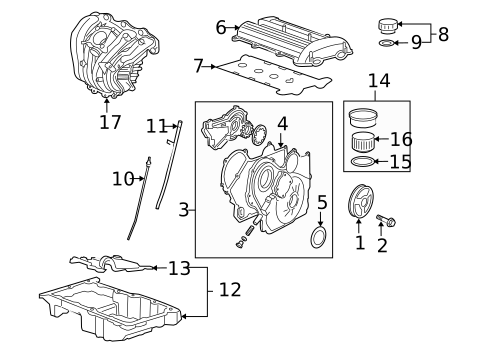 Hardware, Fasteners & Fittings for 2005 Chevrolet Cobalt #0