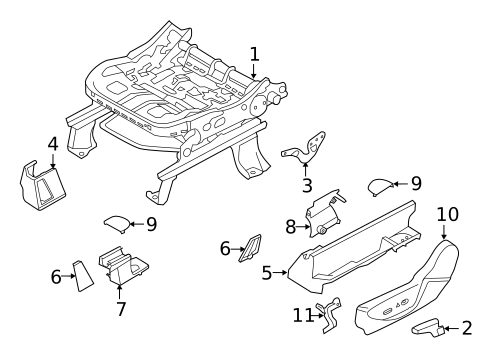 Tracks & Components for 2017 Ford C-Max #2