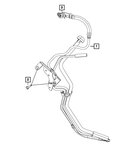 Fuel Lines for 2008 Dodge Ram 3500 #2