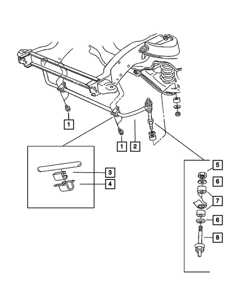 Front Suspension for 2002 Dodge Ram 2500 #6