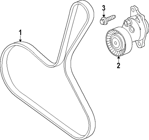 Belts & Pulleys for 2025 Buick Encore GX #0