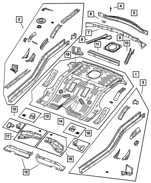 Floor Pans for 2002 Jeep Liberty #0