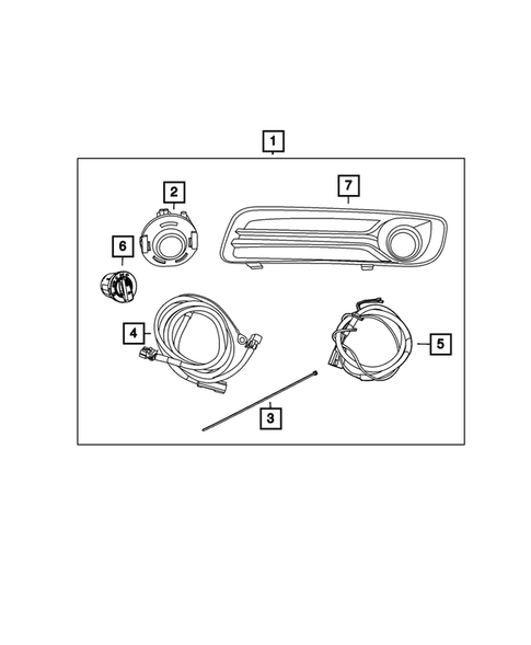 Fog Lights and Electrical for 2014 Chrysler 300 #0