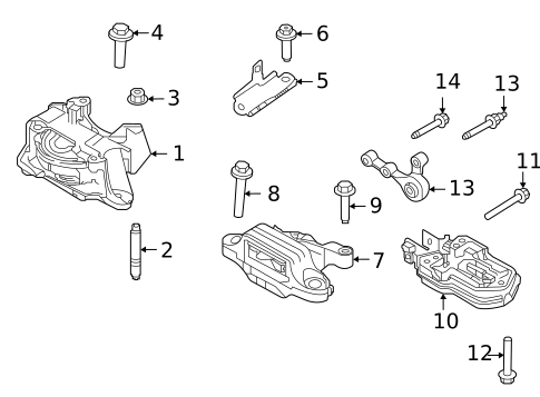 Automatic Transmission for 2021 Lincoln Corsair #0